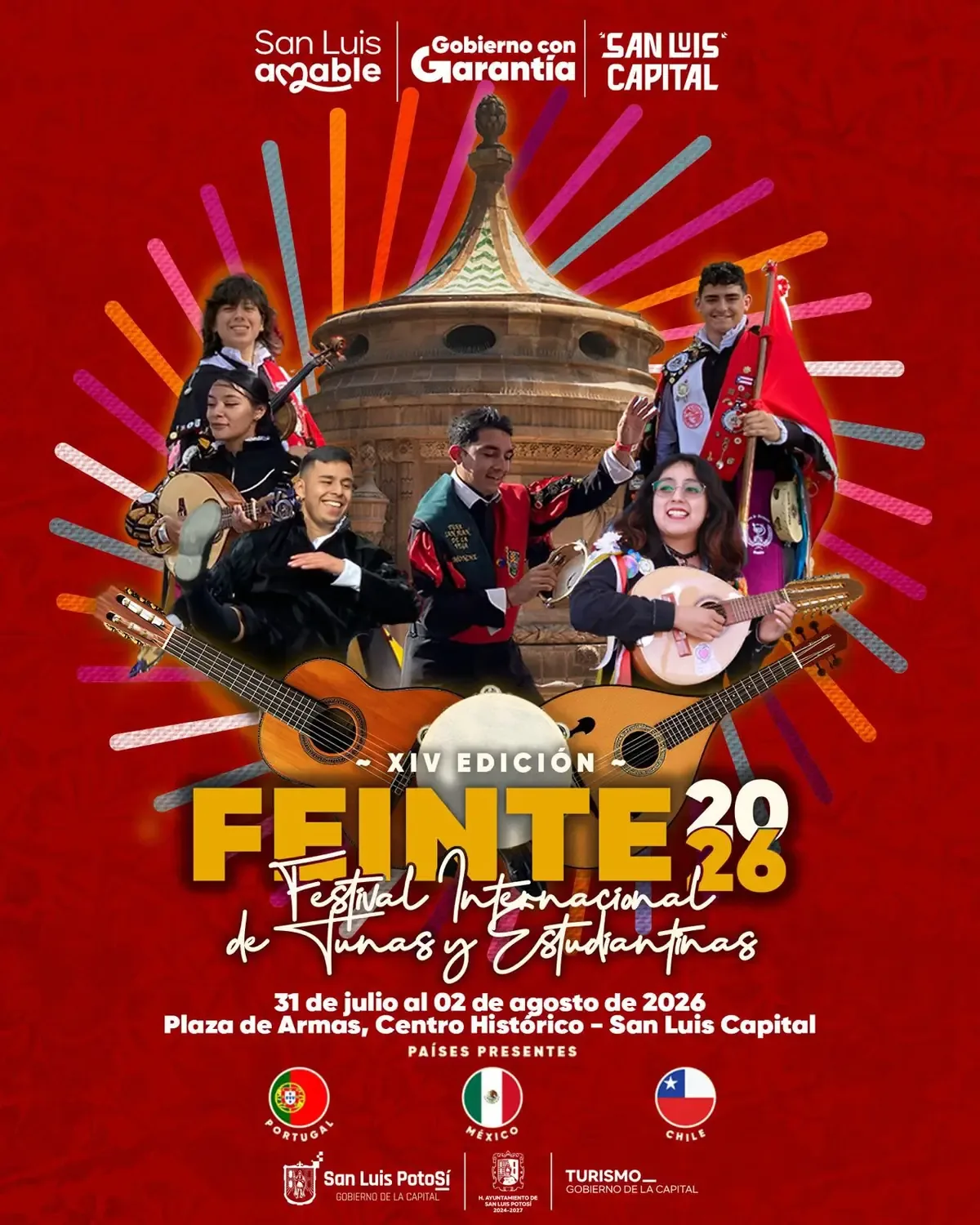 Este festival busca fortalecer la cultura y turismo en San Luis Capital.