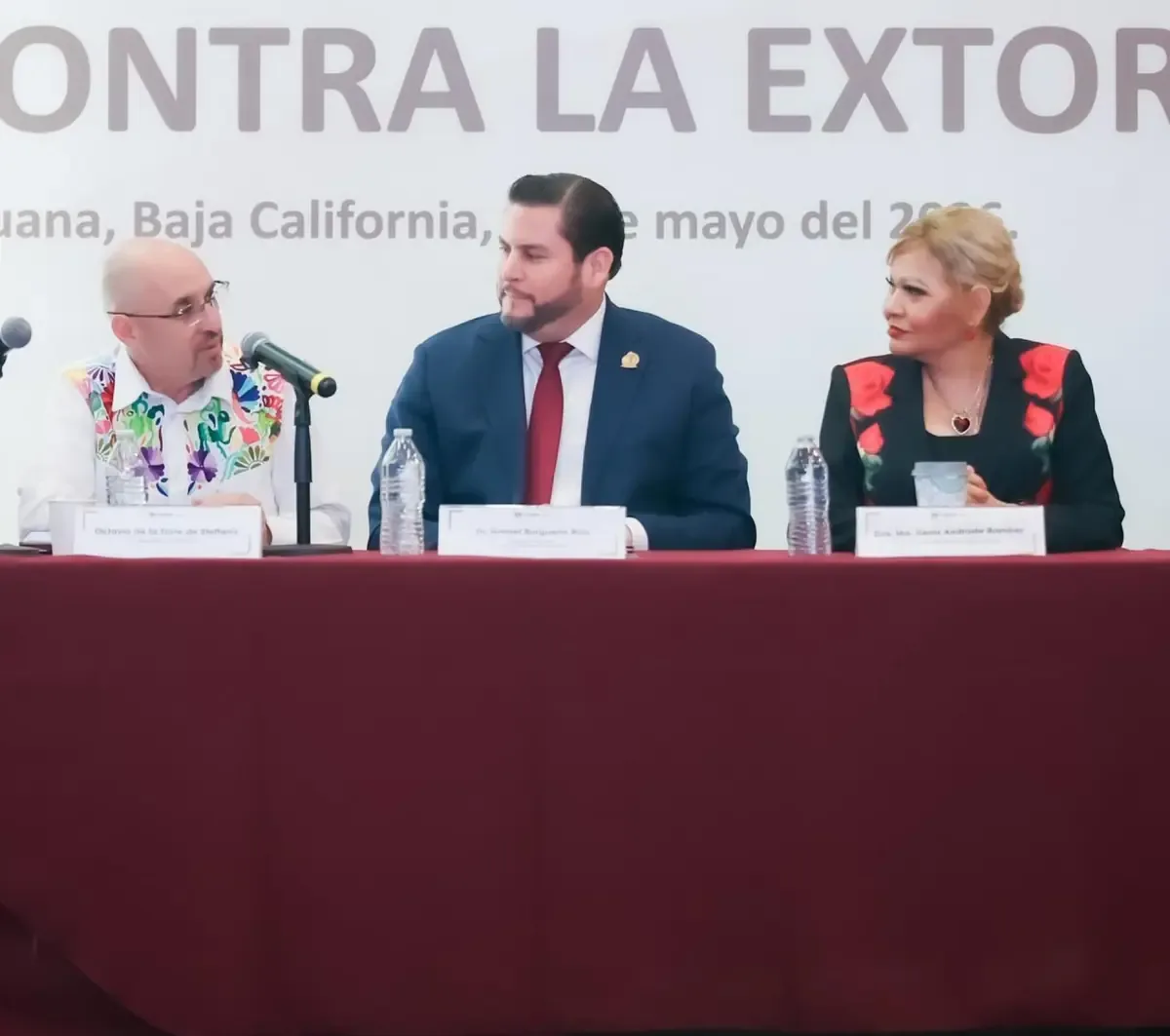 La Fiscalía de Baja California refuerza esfuerzos contra la extorsión empresarial.