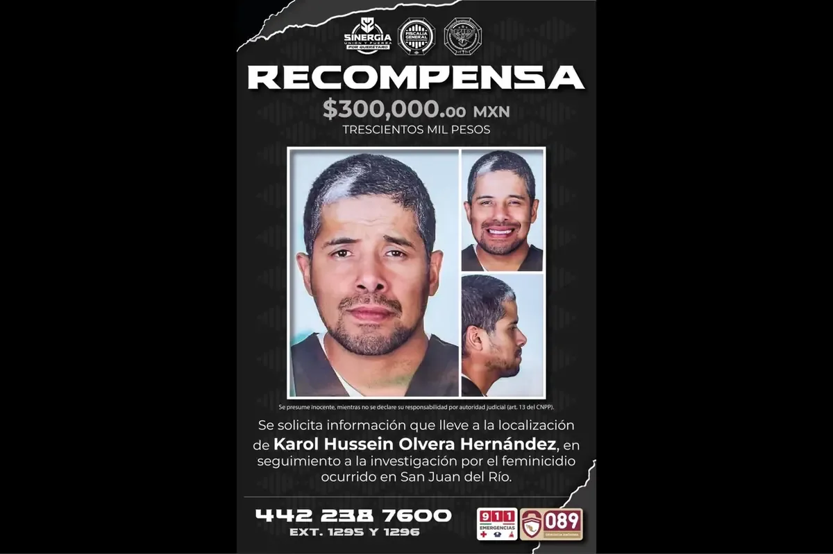 La Fiscalía busca información sobre Karol Hussein Olvera por el feminicidio de la odontóloga en San Juan del Río.