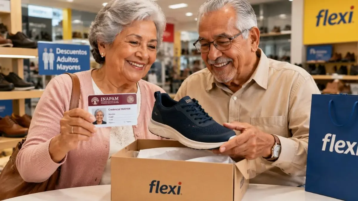 Los adultos mayores pueden acceder a descuentos en tiendas Flexi al presentar su credencial INAPAM.