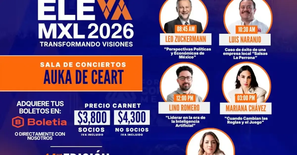 Este foro es clave para la vinculación empresarial y el impulso de nuevos proyectos en Mexicali.