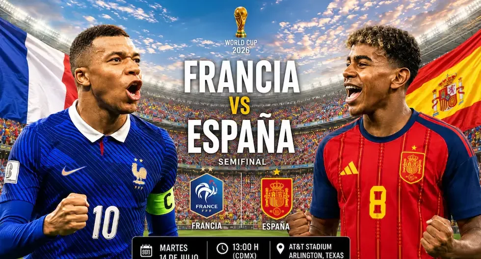 La semifinal promete un duelo intenso entre potencias europeas en Arlington, Texas.