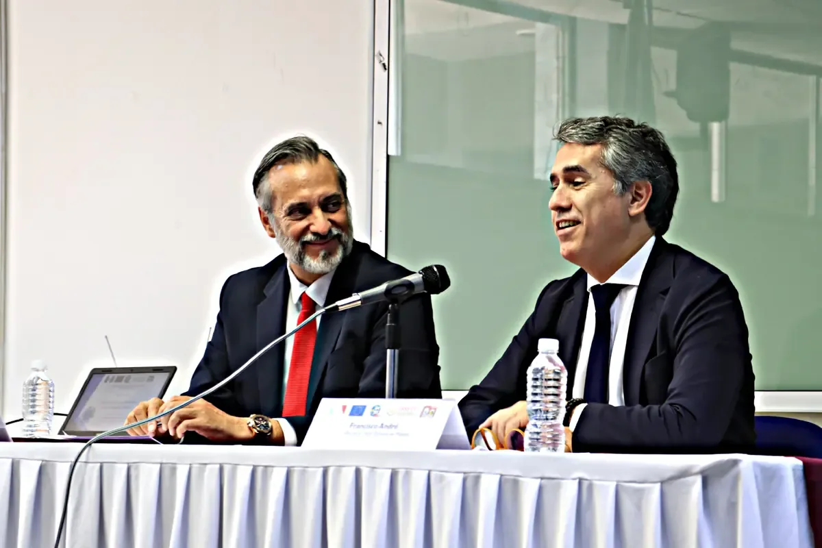 Francisco André destaca la importancia de la sostenibilidad en las relaciones económicas México-UE.