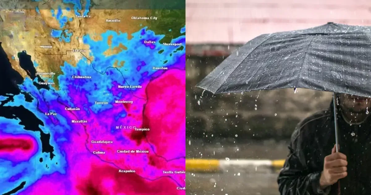 A partir del 6 de octubre, se esperan fuertes lluvias y temperaturas extremas en diversas regiones del país.