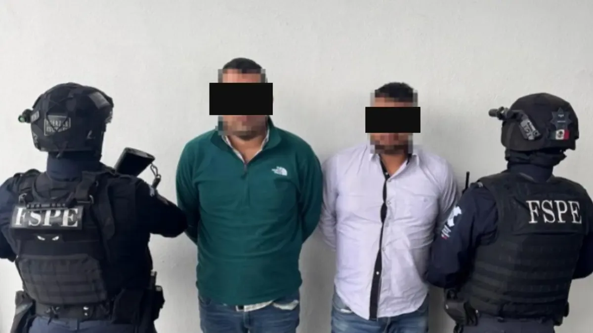 Dos hombres fueron detenidos y se aseguró un inhibidor de señal en un operativo de vigilancia.
