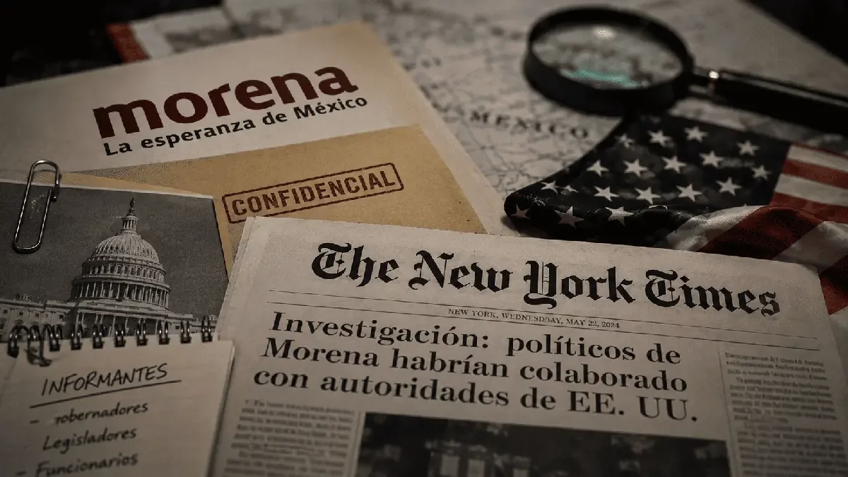 Reporte de The New York Times revela acercamientos entre políticos mexicanos y autoridades estadounidenses.