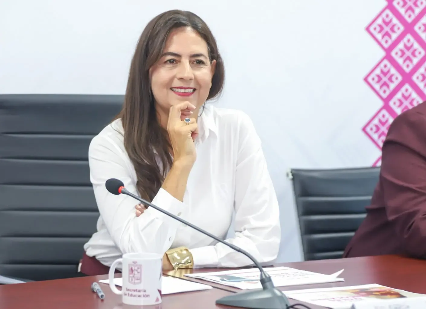 Gabriela Molina convoca a docentes de Michoacán a preparar el Consejo Técnico Escolar.