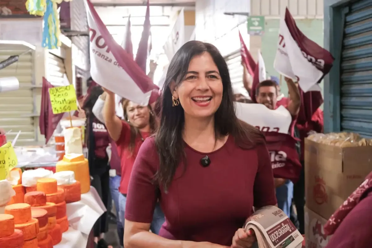 Gaby Molina refuerza su liderazgo con más de 60 asambleas en Michoacán, buscando acercarse a la ciudadanía.