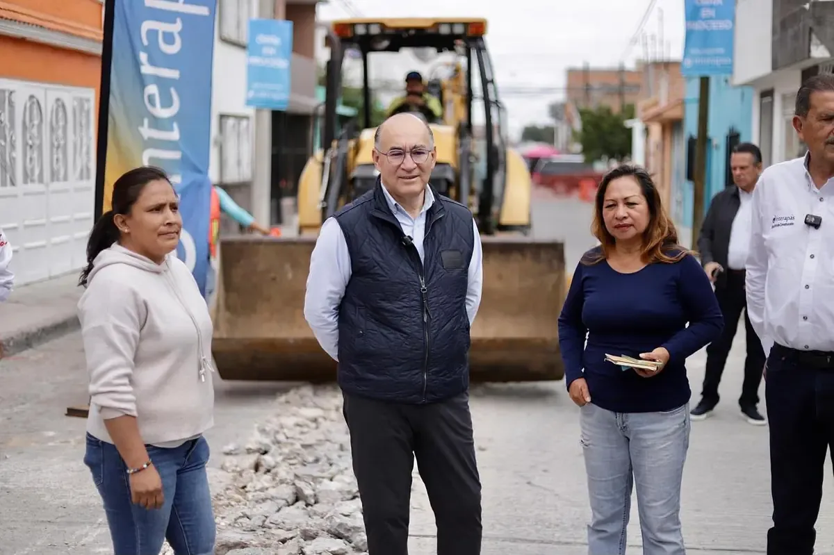 La intervención busca mejorar la infraestructura y la calidad de vida en la comunidad de San Luis Potosí.