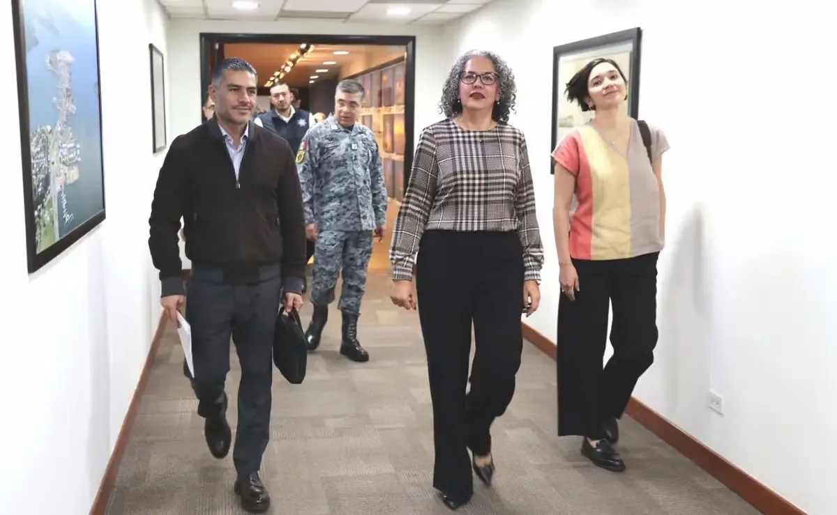 La visita busca fortalecer la coordinación entre autoridades y mejorar la estrategia de seguridad en la entidad.