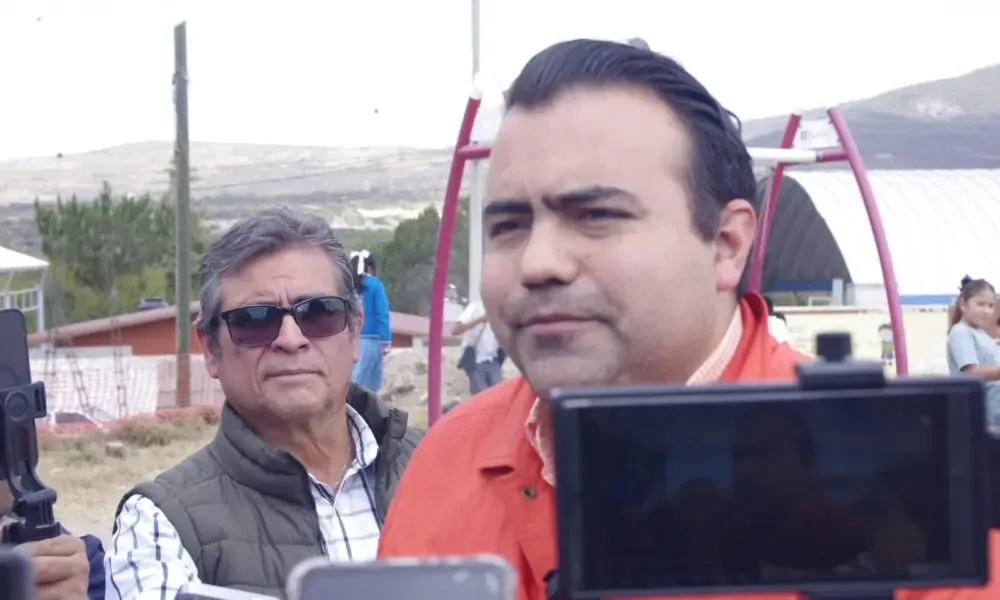 Gaspar Trueba Moncada durante su gira del Día de Reyes en Colón.