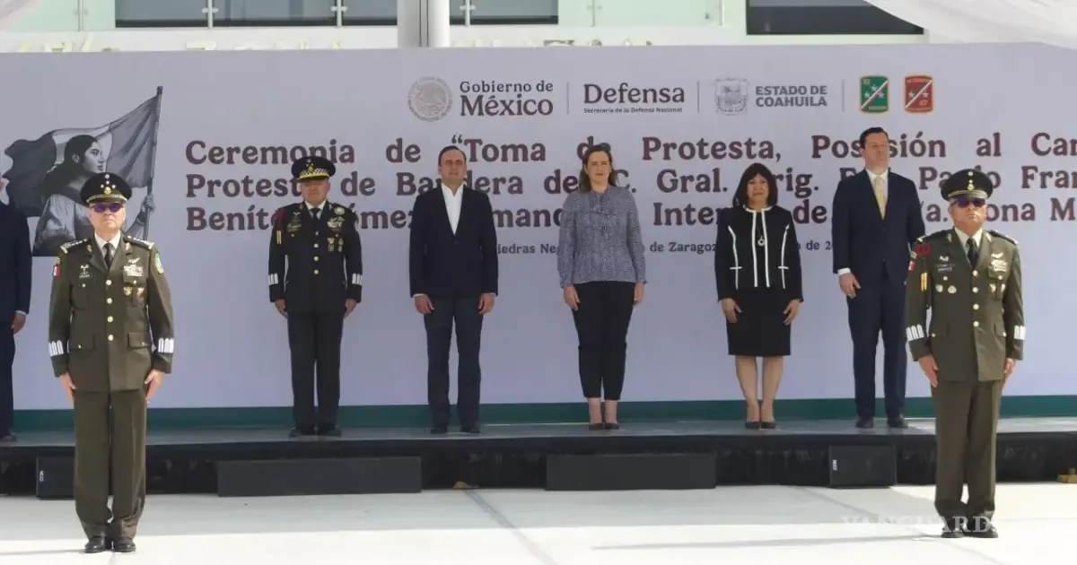 El nuevo comandante buscará fortalecer la seguridad en la región norte de México.