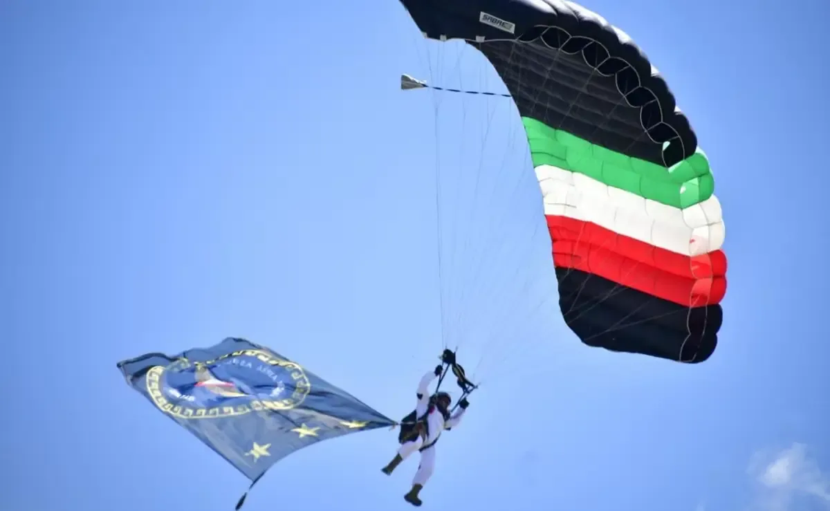 La preparación del Agrupamiento Aéreo es clave por el 216 aniversario de la Independencia.