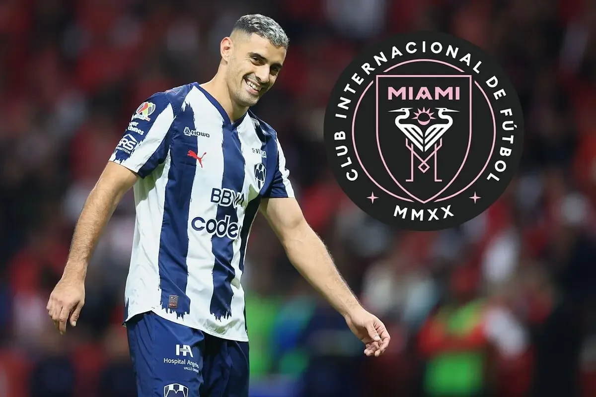 Germán Berterame durante su presentación como nuevo jugador del Inter Miami.
