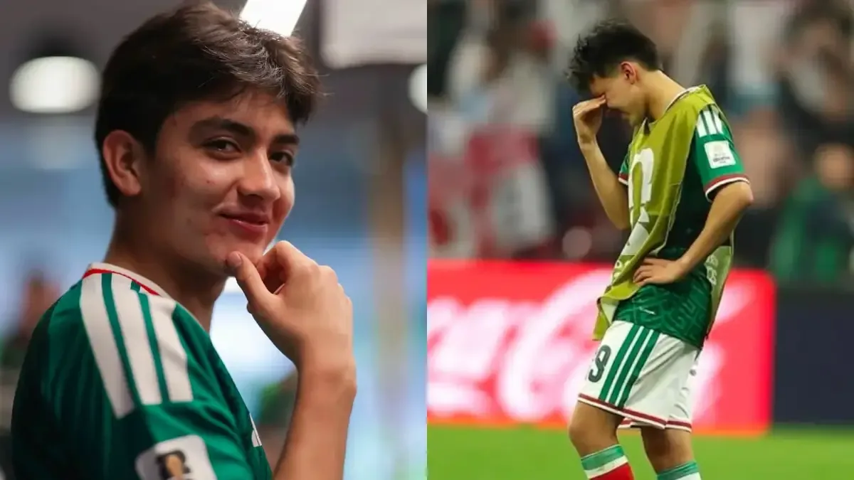 El joven futbolista agradeció el apoyo de la afición después de la derrota ante Inglaterra.