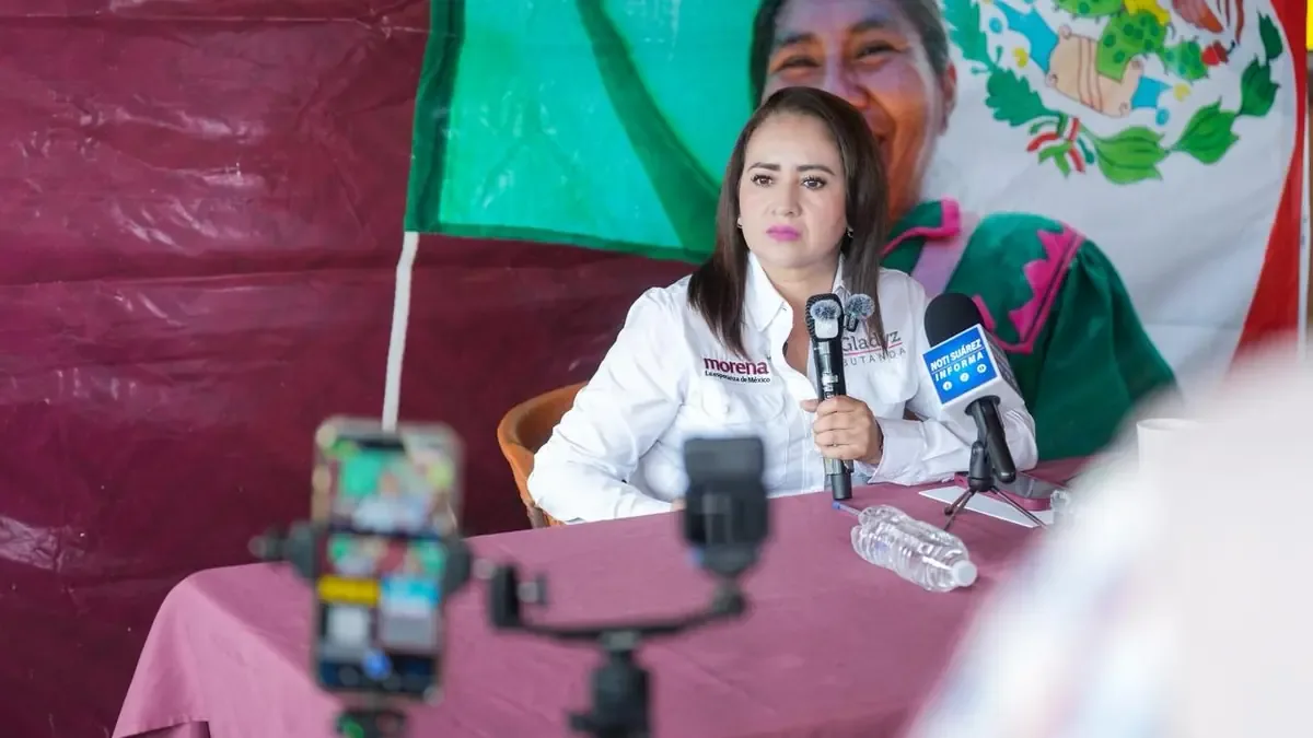 La aspirante a coordinar la defensa de la Cuarta Transformación pronostica hegemonía de su partido.
