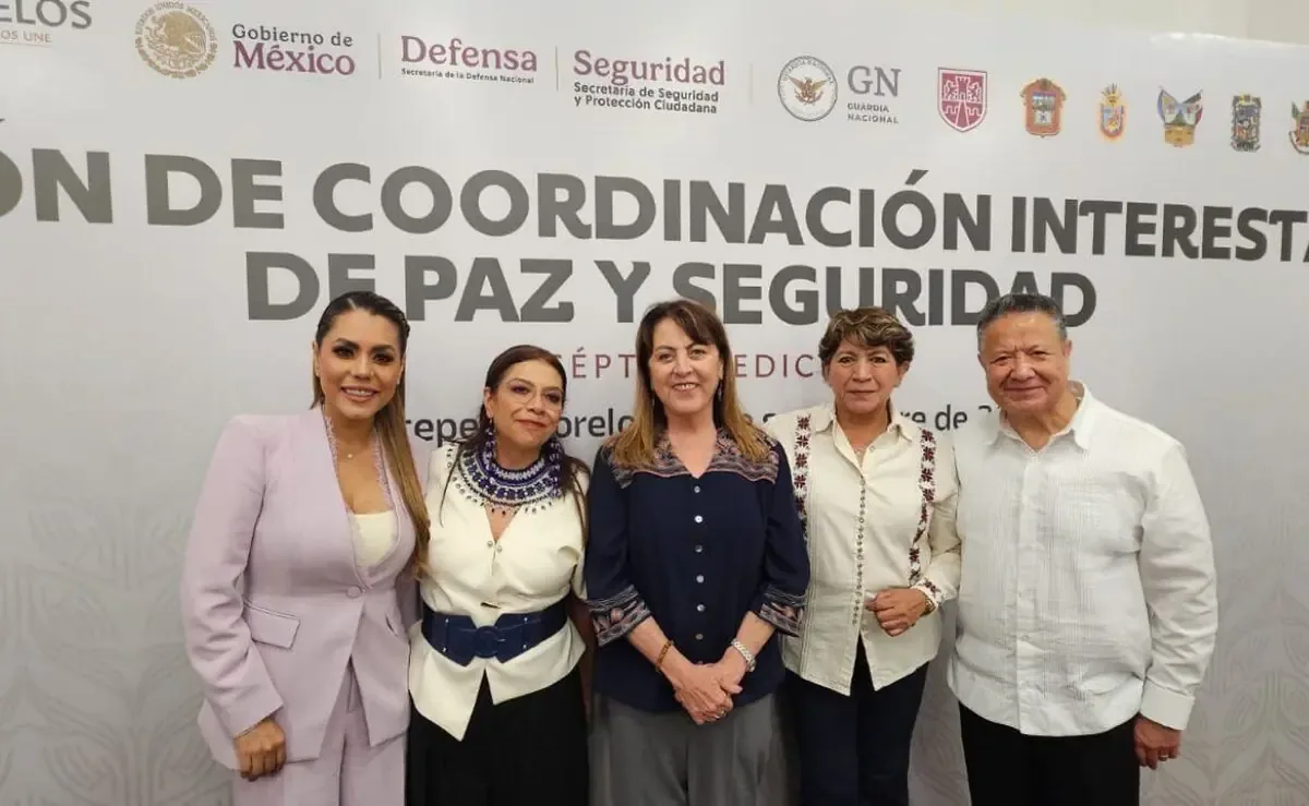 La gobernadora Margarita González informa sobre progresos en seguridad en la entidad en reunión de coordinación.