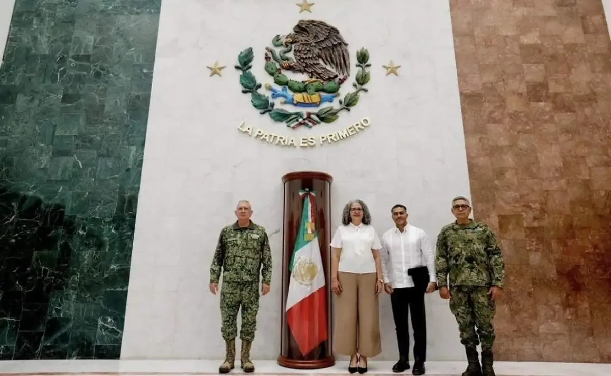 La gobernadora busca fortalecer estrategias de seguridad en Sinaloa tras recientes incidentes.