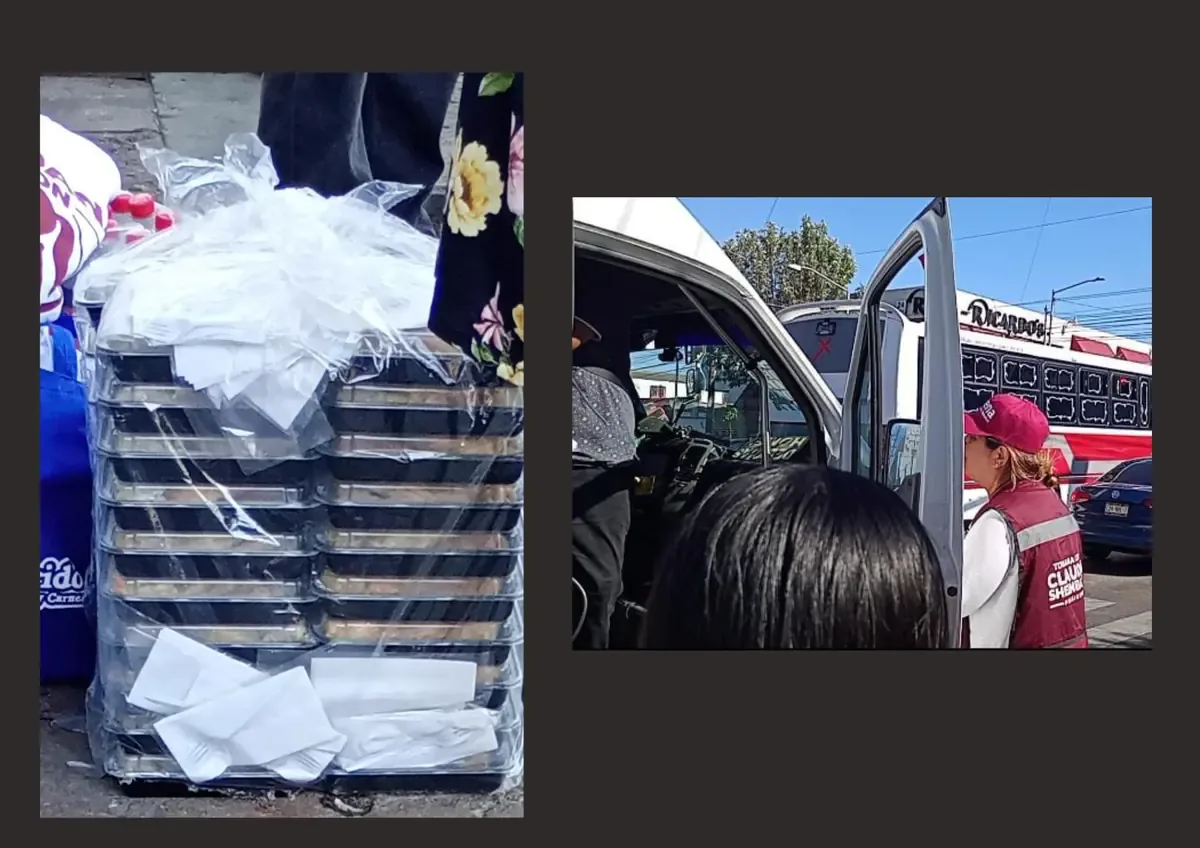 El gobierno de Baja California brindó transporte y alimentos a asistentes del evento en Tijuana.