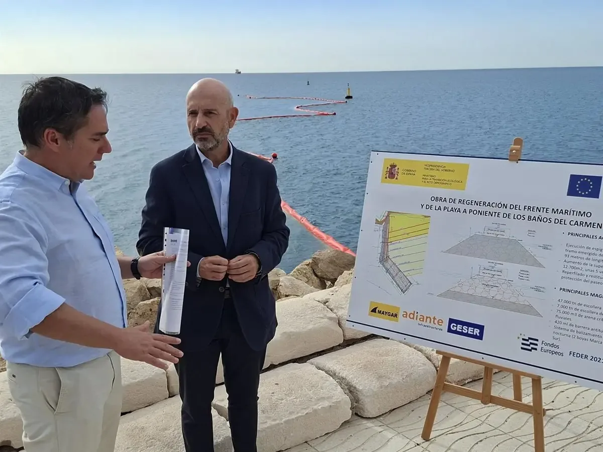La obra busca recuperar la playa, mejorar la biodiversidad y protegerla contra la erosión.