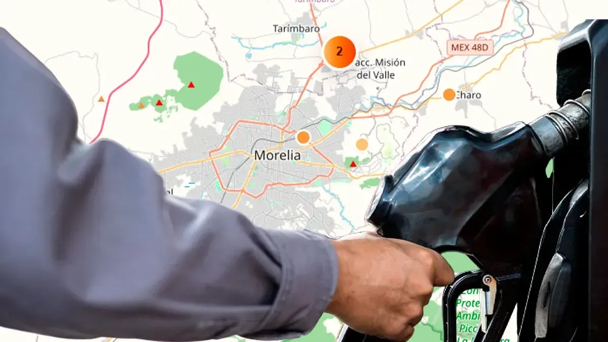 El mapa permite a los ciudadanos identificar dónde el diésel es más costoso.