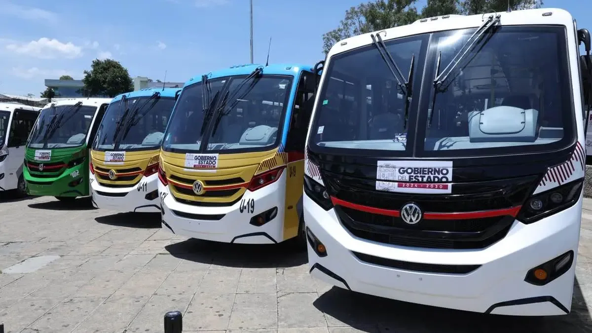 La renovación vehicular busca mejorar la movilidad y eficiencia del transporte público en el estado.