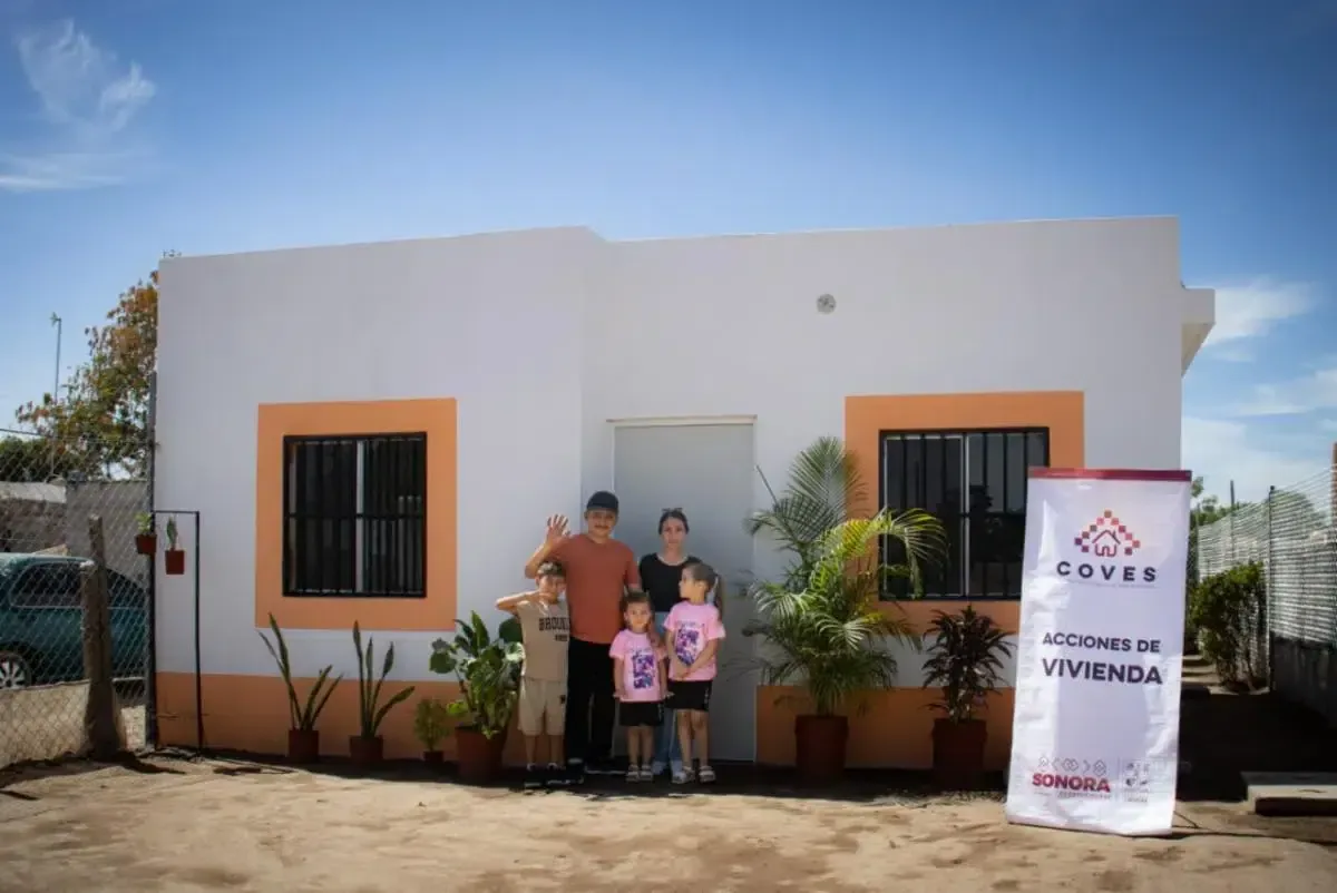 Se beneficia a 33 familias del poblado Miguel Alemán con el programa Vivienda Nueva.