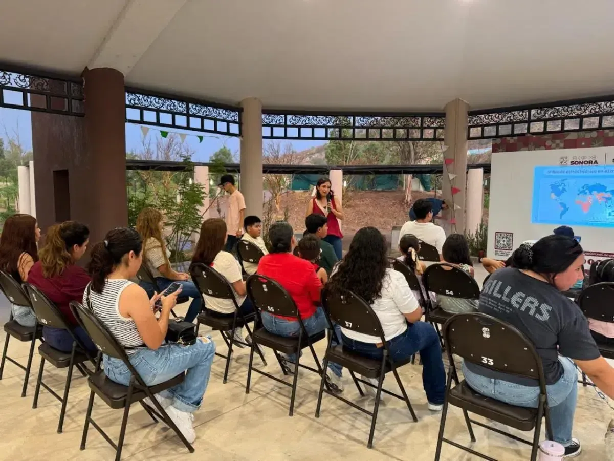 Realizan actividades para promover la convivencia y el cuidado del medio ambiente en el Bosque Urbano La Sauceda.