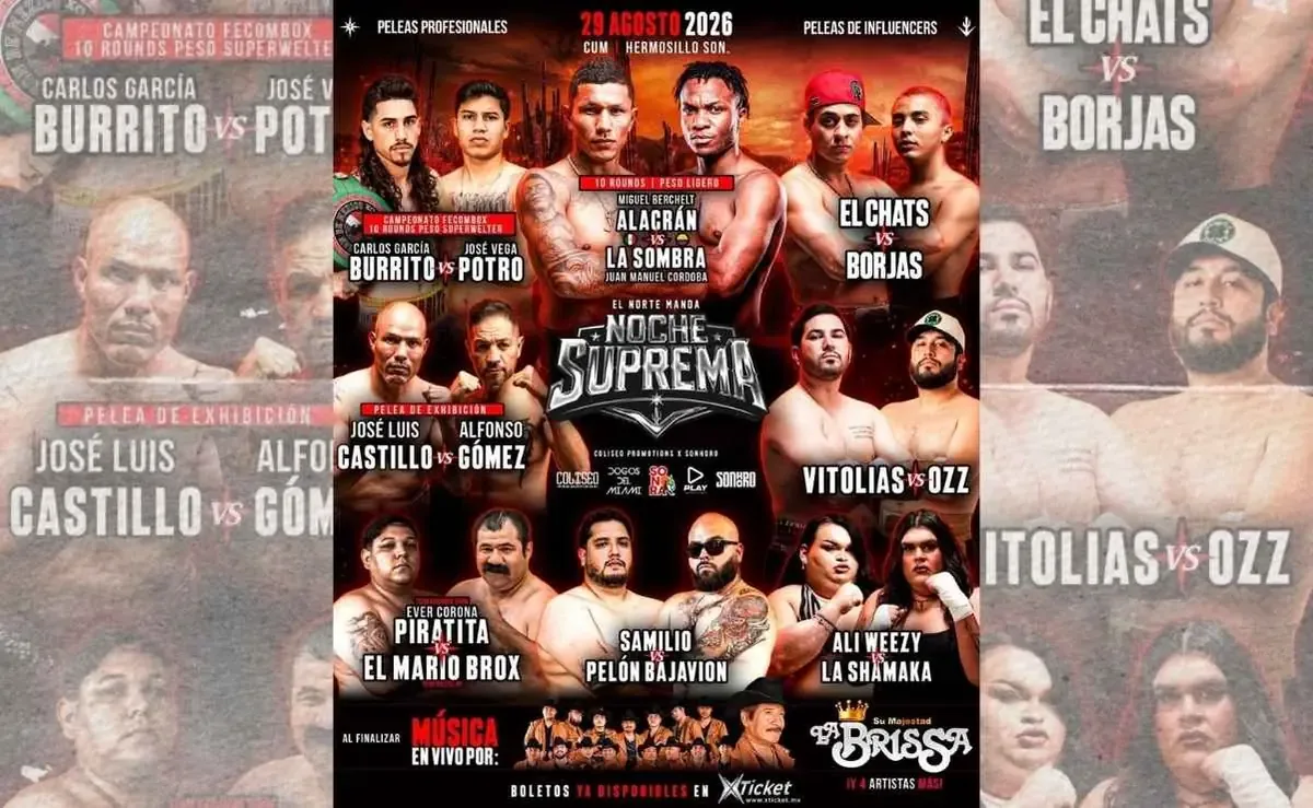 Un ataque armado en el CUM de Hermosillo culminó en la suspensión de la función “Noche Suprema”.