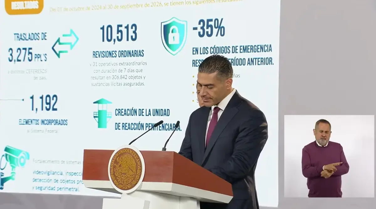 El plan busca reprimir el autogobierno y la violencia en cárceles.