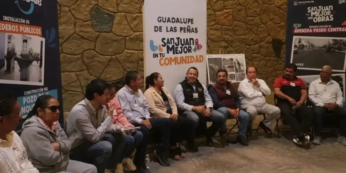 La comunidad de Guadalupe de Las Peñas se beneficia de nuevas obras y servicios que mejoran la calidad de vida local.