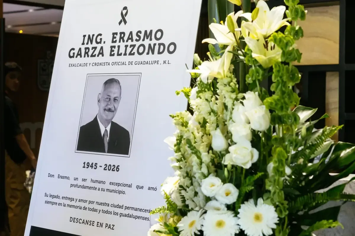 Erasmo Garza Elizondo, ex alcalde y cronista, fue recordado por su impacto en la historia de Guadalupe.