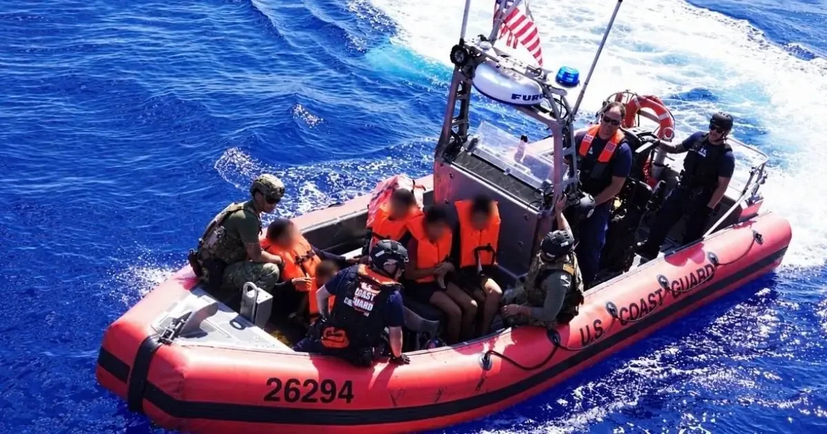La repatriación se da en el marco de operaciones continuas contra la migración marítima irregular cubana.
