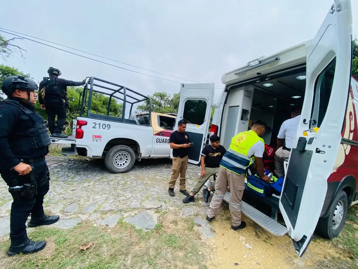 El rescate se realizó en la Sierra Madre Oriental tras una intensa búsqueda.
