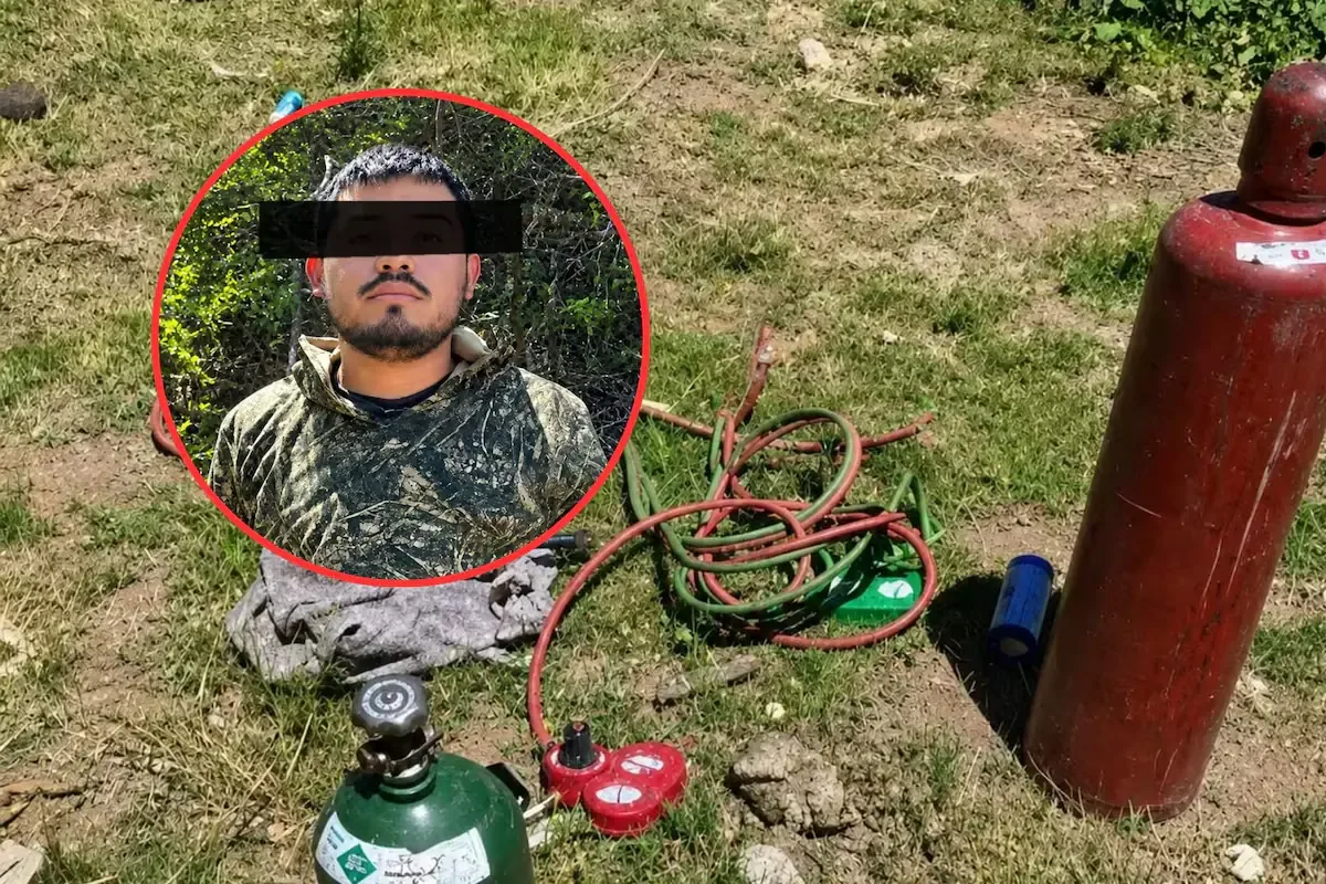 Un operativo binacional resultó en la captura de un hombre con herramientas para vandalizar la frontera.