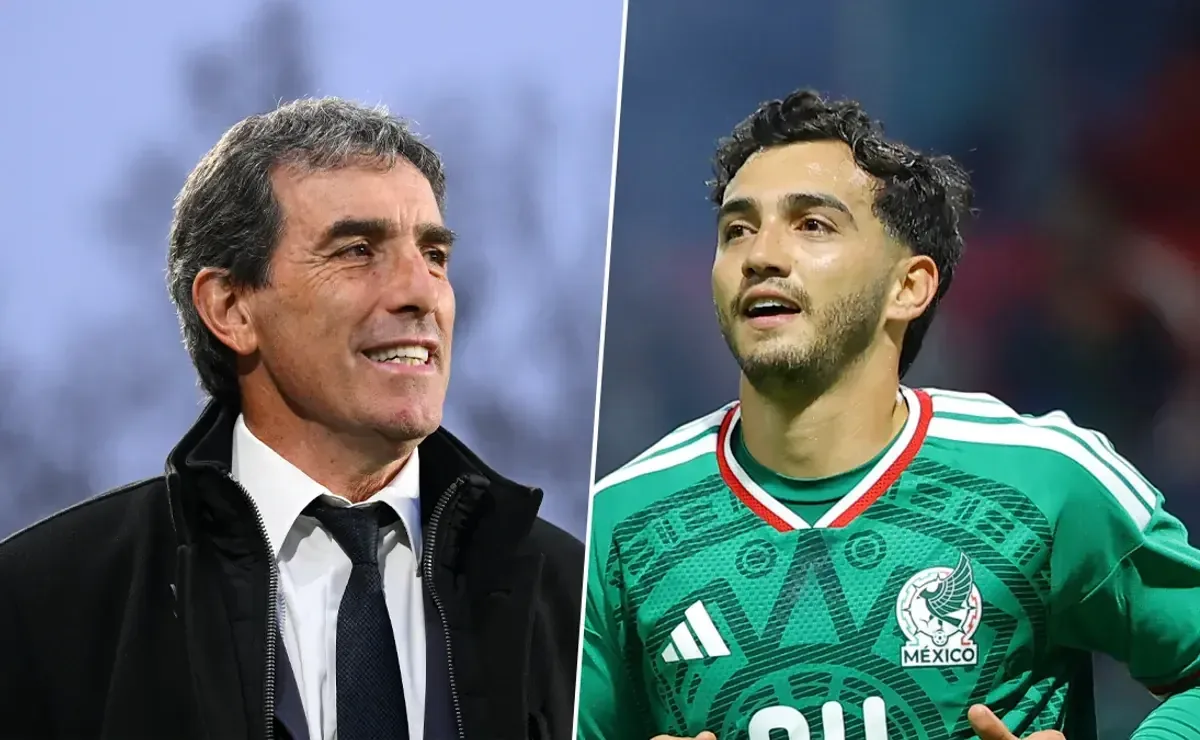 El técnico uruguayo se comunica con el mediocampista para integrarlo al equipo.