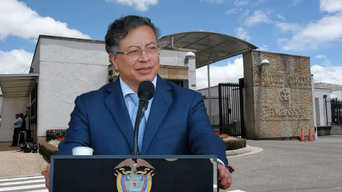 La postura del presidente colombiano sobre la relación con Estados Unidos y su política antinarcóticos genera polémica.