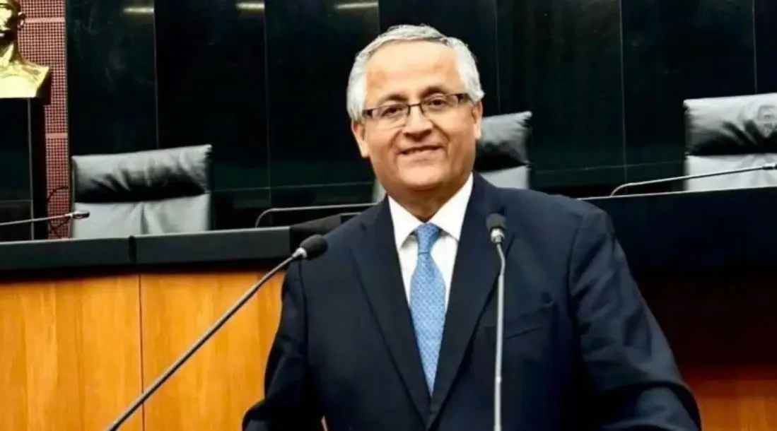 "Gustavo Sánchez durante una sesión en el Senado de la República."