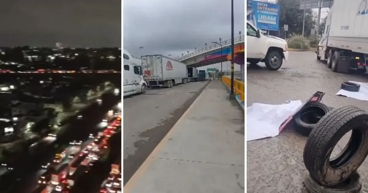 La falta de acciones del gobierno provoca congestión y molestias en la circulación de la autopista.