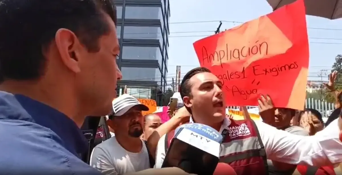 Casi 300 vecinos exigen solución urgente a la crisis hídrica en sus colonias.