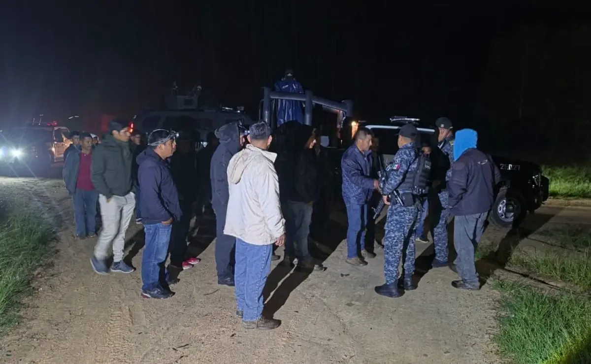 La comunidad exige seguridad tras la intimidación de hombres armados en Chiapas.