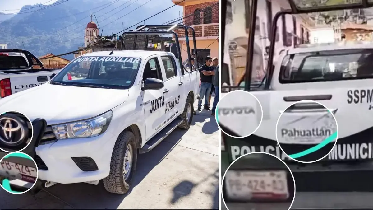 Habitantes exigen la restitución de patrulla donada para garantizar su seguridad.