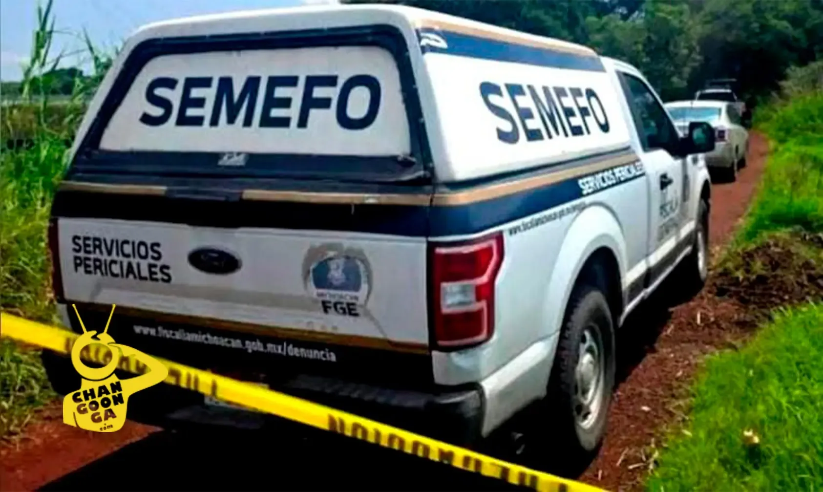 Hallazgo del cuerpo de un hombre en un platanal en Coahuayana, Michoacán.