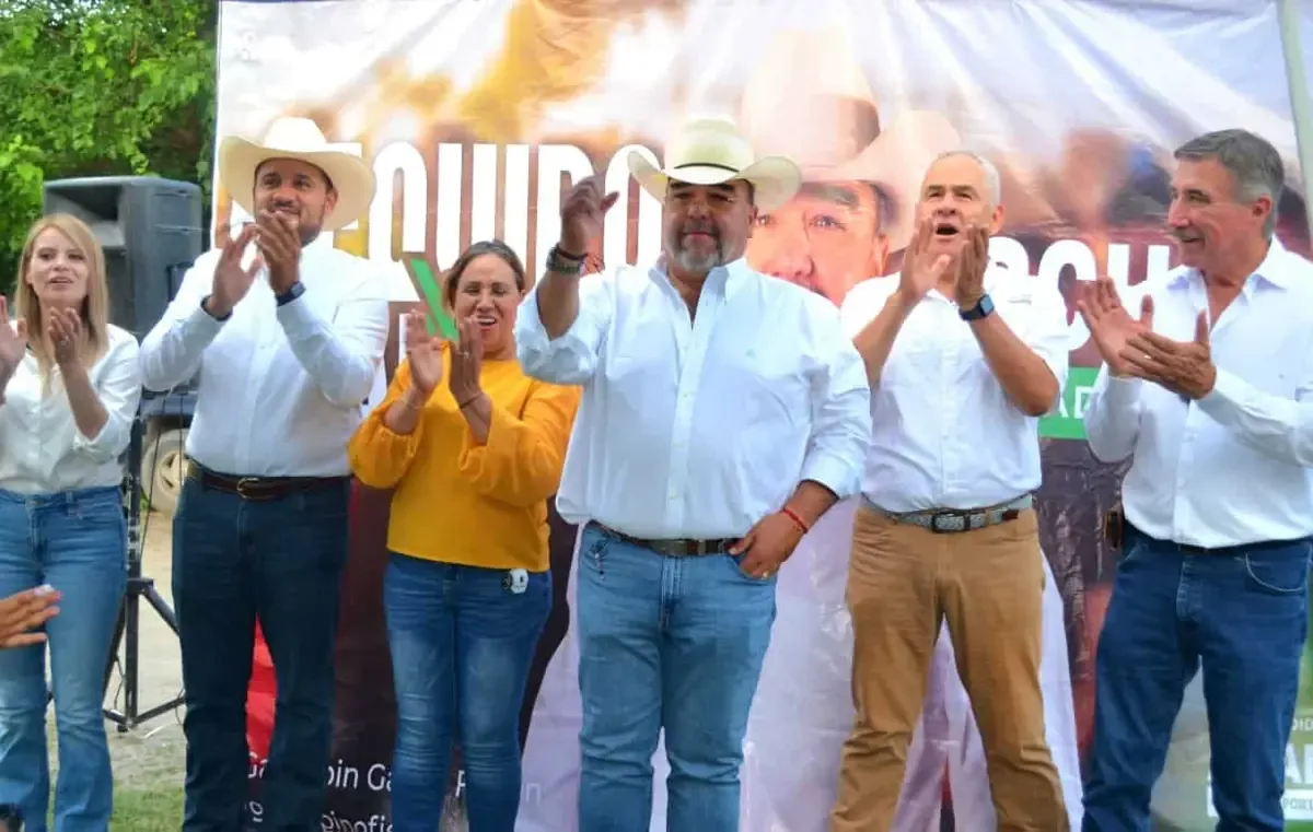 El candidato "Gachupín" promete mejorar oportunidades y seguridad en el municipio.