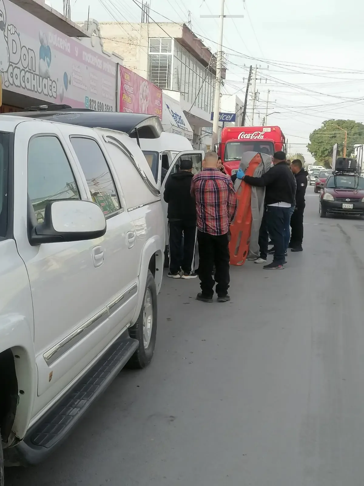 Héctor Manuel Herrera Sarmiento sufrió un colapso mientras vendía ropa en el centro del municipio.