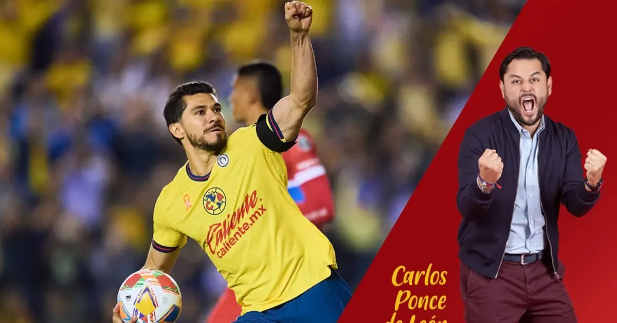 Henry Martín regresará al terreno de juego en el próximo partido del América.