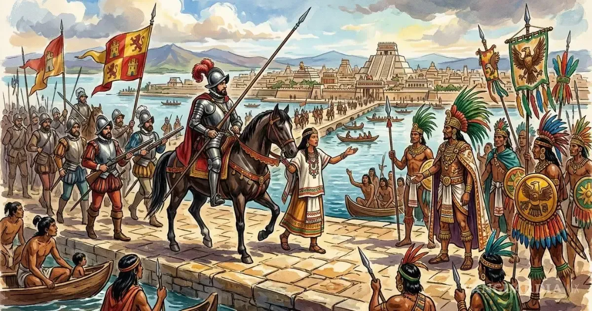 La figura de Cortés revive un debate sobre su legado y el impacto histórico en los pueblos indígenas.