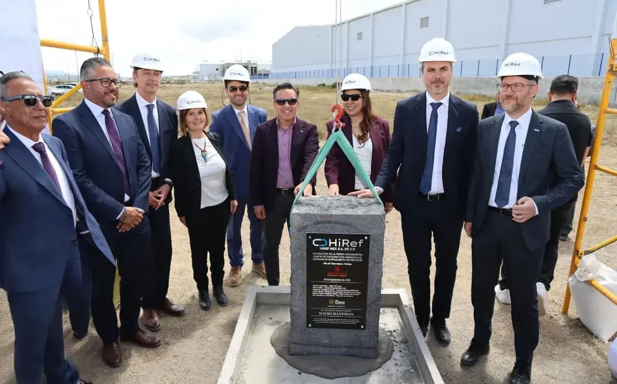 La nueva planta de Hi-Ref S.p.A. en Hidalgo fortalecerá la industria tecnológica en la región.