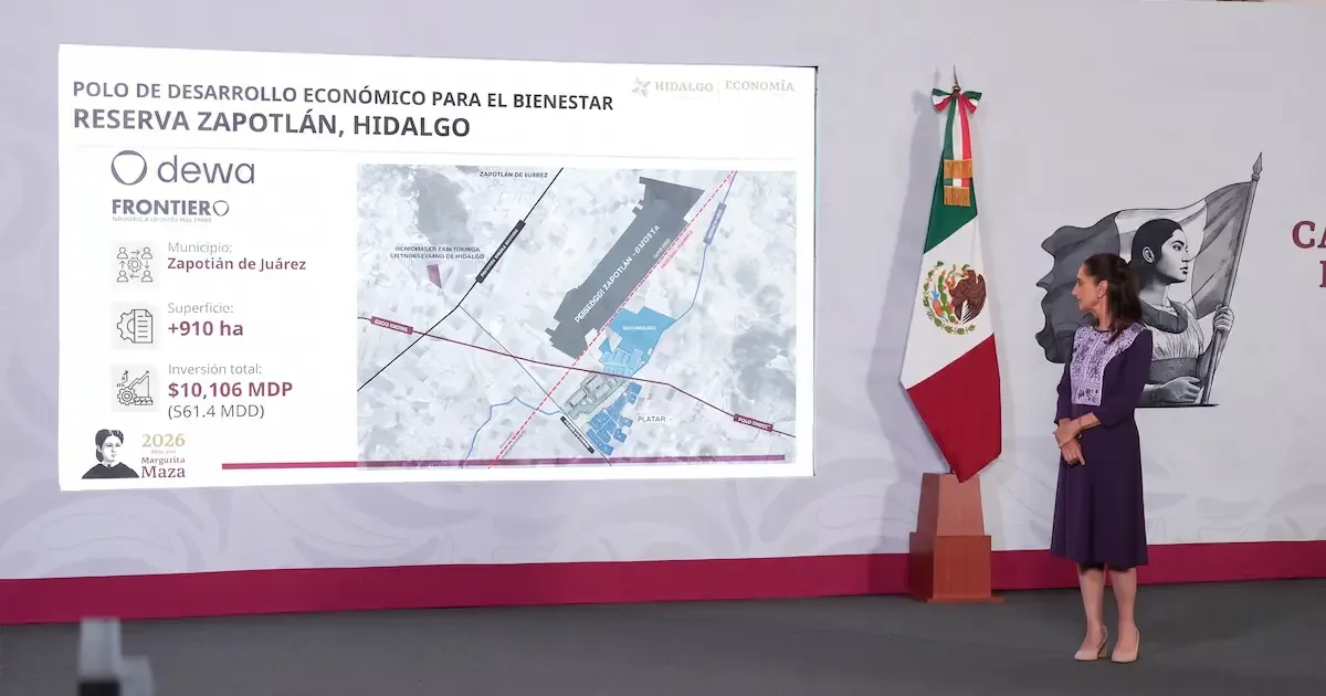 El nuevo Polo de Desarrollo en Hidalgo busca transformar la industria y generar empleos sostenibles en la región.