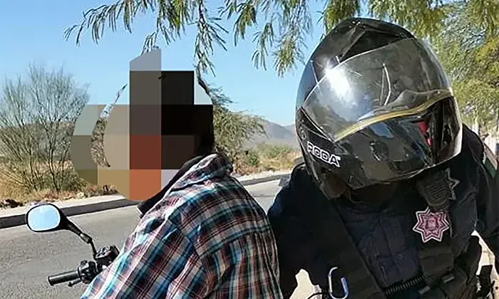 La agresión incluyó daño a la vivienda y verbal a la víctima de 65 años.